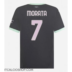 AC Milan Alvaro Morata #7 Terza Maglia 2024-25 Manica Corta